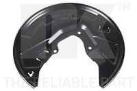 NK Spritzblech, Bremsscheibe Hinterachse Links U.A. FüR CitroËN, Peugeot