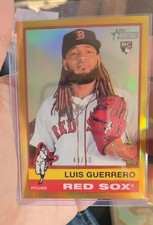 2025 Topps Heritage - Luis Guerrero #306 Chrome Gold Border /50 (RC)