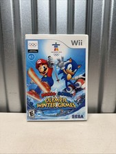 Mario & Sonic at the Olympic Winter Games (Wii, 2009) CIB W/Manual
