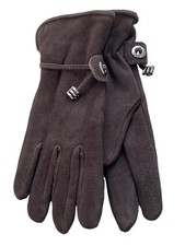 Hand Armour Fashion Glove Small Deer Suede Leather Brown Outdoor Winter Fall NEW