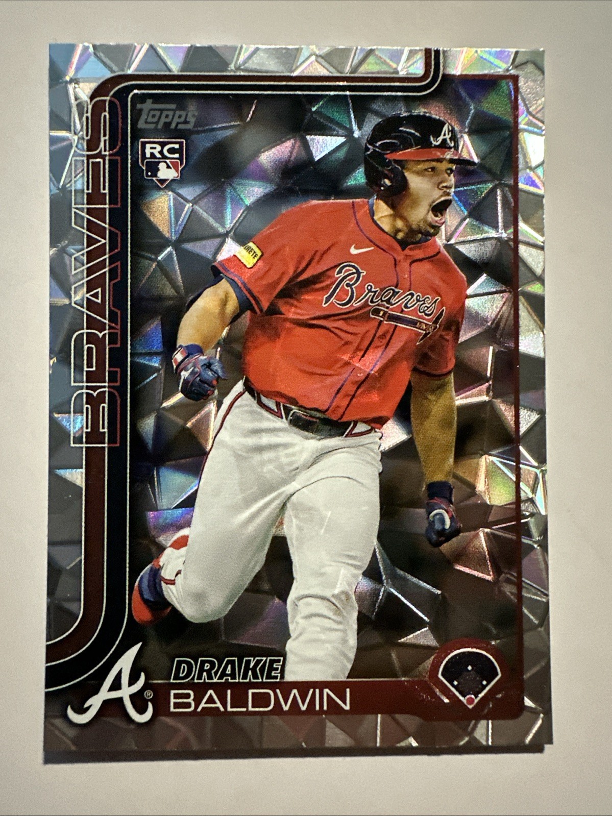 2025 Topps Update Drake Baldwin RC Diamante Foil #US87 Atlanta Braves