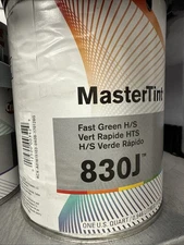 (1) QUART AXALTA DUPONT CROMAX MASTERTINT 830J FAST GREEN H/S TINT TONER COLOR