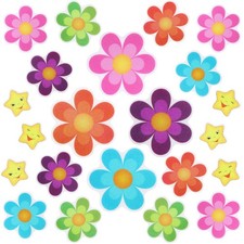 26 Pcs Flower Non Slip Stickers for Bathtub Daisy Non Slip Shower Sticker Adh...