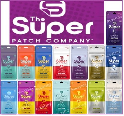 Super Patch Pflaster, nimm alle 15 Patches (1 je Sorte)+Gratispatch