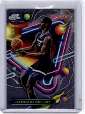 Leonard Miller 2023-24 Topps Chrome Cosmic #180 Rookie