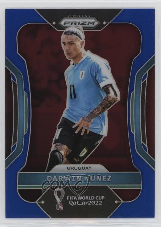 2022 Panini Prizm World Cup Qatar Blue 236/299 Darwin Nunez Núñez #273 0zu6