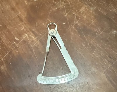 Dental Iwanson Gauge 1- 10mm Crown Spring Caliper Measuring Instruments