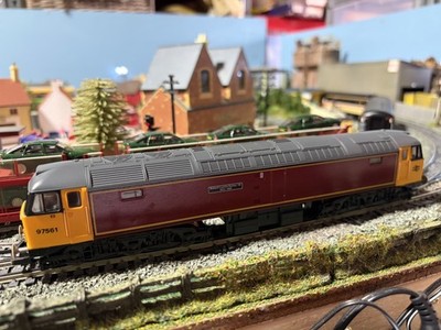 Lima Spur O Class 47 97561 Midland Counties Railway weinrot verpackt getestet Läufer