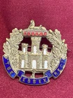 WW1/2 The Essex Regiment Enamel Sweetheart Brooch w/fixing