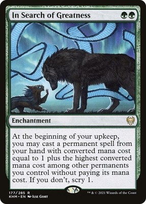 In Search of Greatness - Normal NM MTG Kaldheim