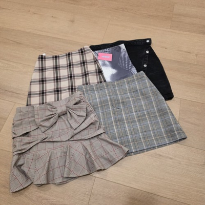 #ad Lot of 5 Mini and Knee Skirts Mixed Brands amp; Sizes Reseller Wholesale Bundle $29.99