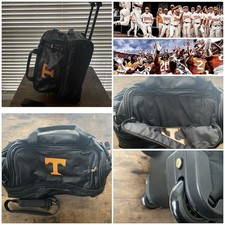 Maleta de viaje de fútbol americano emitida por el equipo de Tennessee Volunteers no Nike