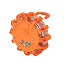 LED Roadside Warning Beacon with 12 Red 3 White LEDs for Car Boat Motorcycle