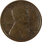 1914 S Lincoln Wheat Cent F Fine Details Penny 1c Coin SKU:I26124