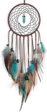 Dream Catcher Handmade Traditional Feather Dreamcatcher Hanging Home Wall Decora