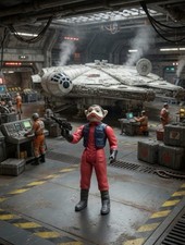 Product Image: VINTAGE 1983 KENNER STAR WARS: ROTJ NIEN NUNB LOOSE ACTION FIGURE W/ BLASTER VF