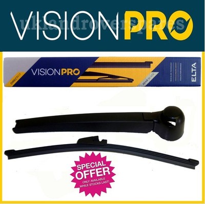 SEAT LEON HATCHBACK REAR WIPER ARM & BLADE 2005 TO 2012 VISION PRO QUALITY BRAND