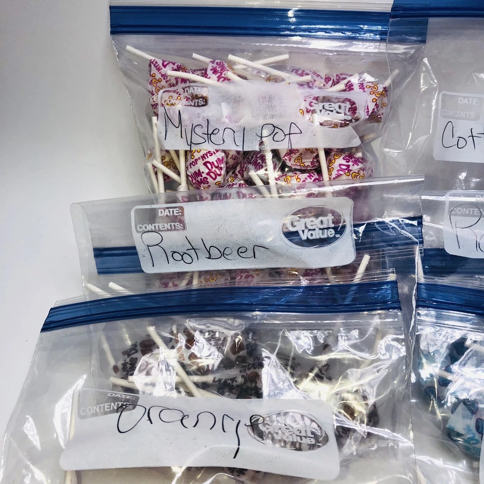 Dum Dum Pops Original Mango, Cotton Candy, Root Beer, Cherry,mystery 14 Flavors - Image 2 of 4