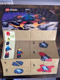LEGO Space: Saucer Scout (6835) 100% COMPLETE Spyrius w/Instructions 1994