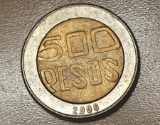 2006 Colombia 500 Pesos Bimetallic