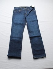 Lauren Ralph Lauren Women's Petite Stretch Straight Jean AR8 Deep Royal Size 8P