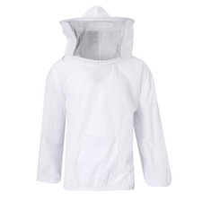 Durable Beekeeping Jacket Smock Hold Hat Sleeve Suit