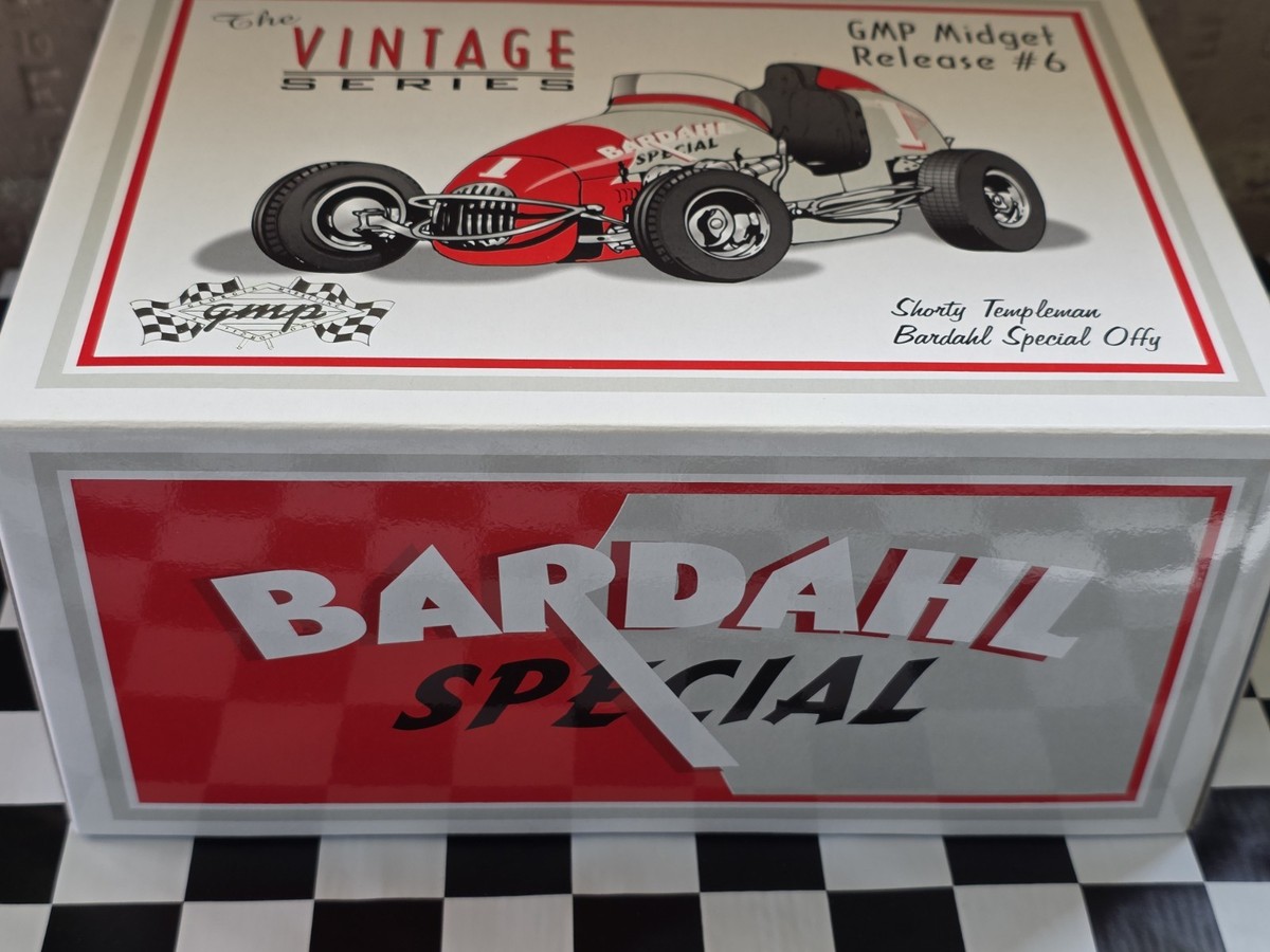 GMP Shorty Templeman #1 Bardahl Special Offy Midget Sprint 1:18