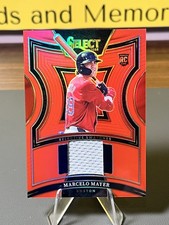 2025 Panini Select - Selective Swatches Marcelo Mayer #SS-MM Red Prizm /99 (MEM,