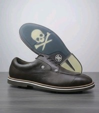 G/FORE Gallivanter Split Toe Golf Shoes - Pebble Brown Leather - Men's Size 12