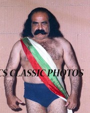 Bulgarian Lion Nicolai Ziguilnoff Vintage 8x10 Wrestling Photo Circa 1970's