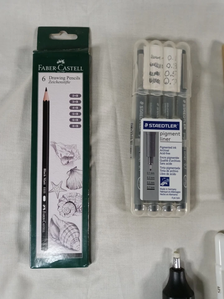 BIG Lot Pencils, Makers, Pens, Erasers for Artist *Drawing/ Art Supplies BUNDLE* - Image 2 of 4