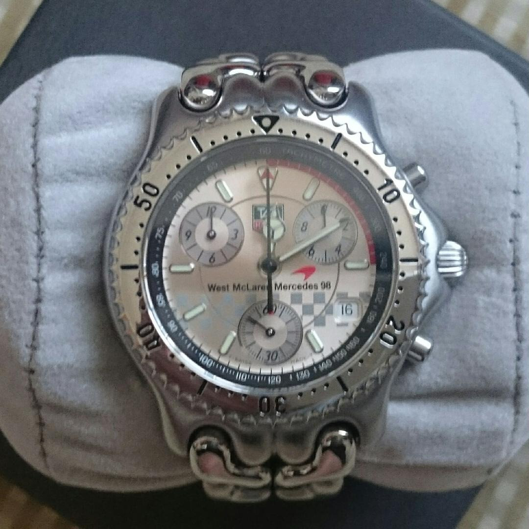 N MINT TAG Heuer SEL CG1117 McLaren Mercedes 98 Limited Edition 3396/3999 Quartz Watch Japan