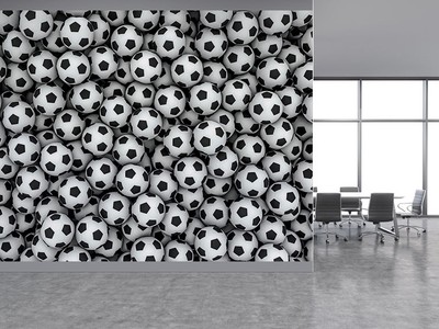 44574856 Basketballs 3D photo Wallpaper wall mural 3D Balls