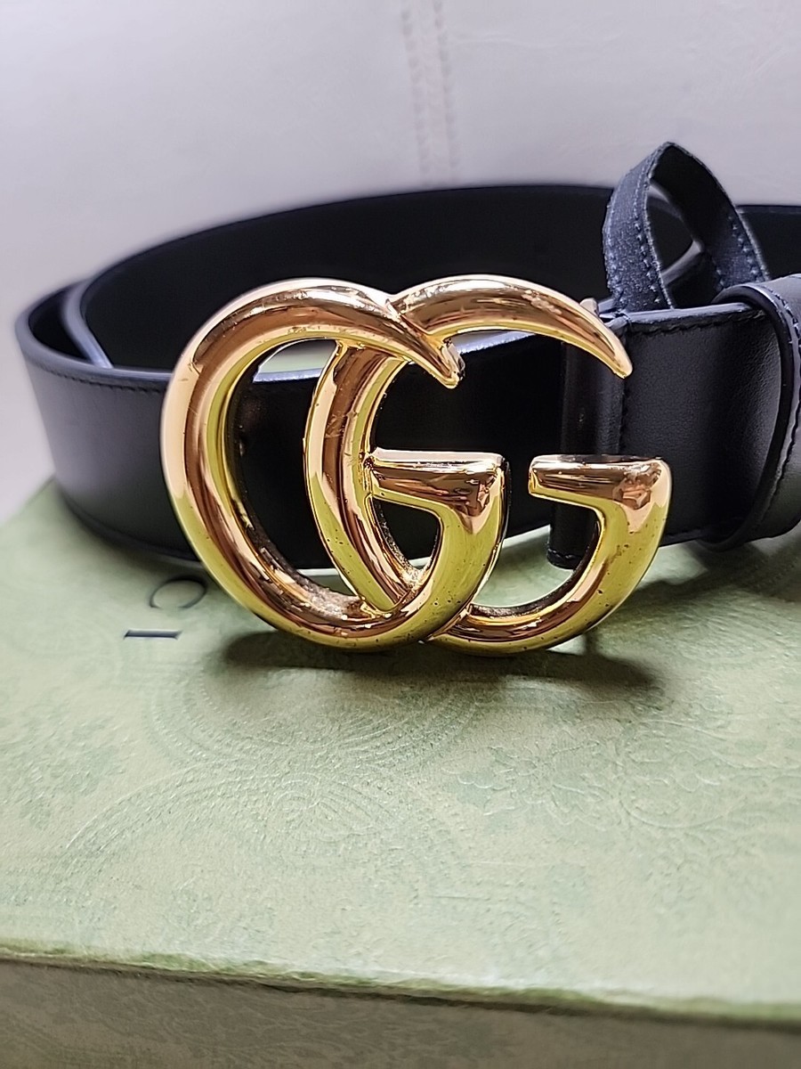 Preowned Gucci Black Wide Belt . Size. 85/ 34. Unisex. | eBay Preowned Gucci Black Wide Belt . Size. 85/ 34. Unisex. | eBay