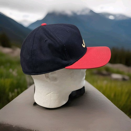 Vintage MLB Atlanta Braves Twins Enterprise Baseball Cap Fitted Mens 7 3/8 Flaws - Picture 4 of 13