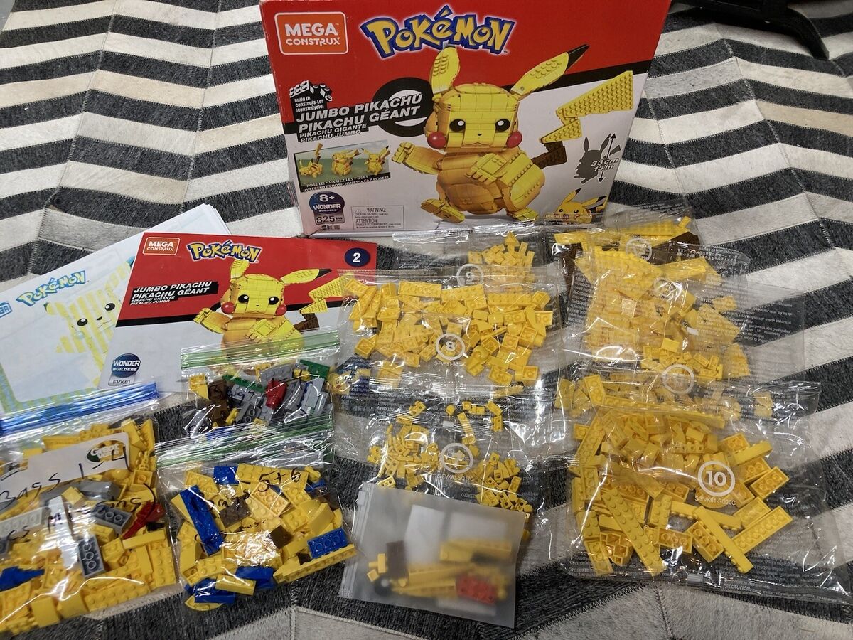 Mega Construx Pokemon Jumbo Pikachu