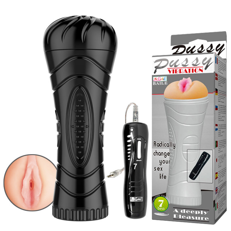 Male Masturbator Vibrating Vagina Flesh Pocket Pussy Light Sex Toy For Men  Doll | eBay