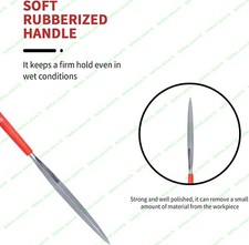 Diamond Needle File Set DIY Wood Rasp Jewelry Polishing Carving Cutter Tool 10pc