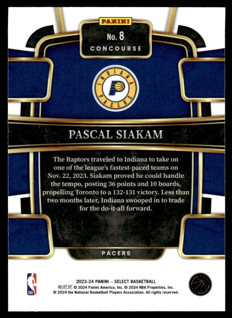 Pascal Siakam ゲームジャージ(2023HOME)L Official Pascal Siakam Jerseys & Shirts – Pacers Team Store