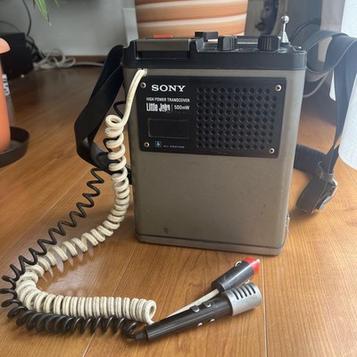 ソニー】（SONY Little John ICB-700A）トランシーバー 昭和52年 未