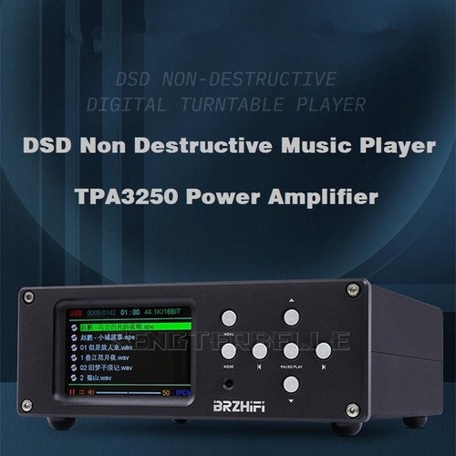 High Power Amplifier 130W Digital Lossless Player U Drive DSD ES9038 DAC Decoder