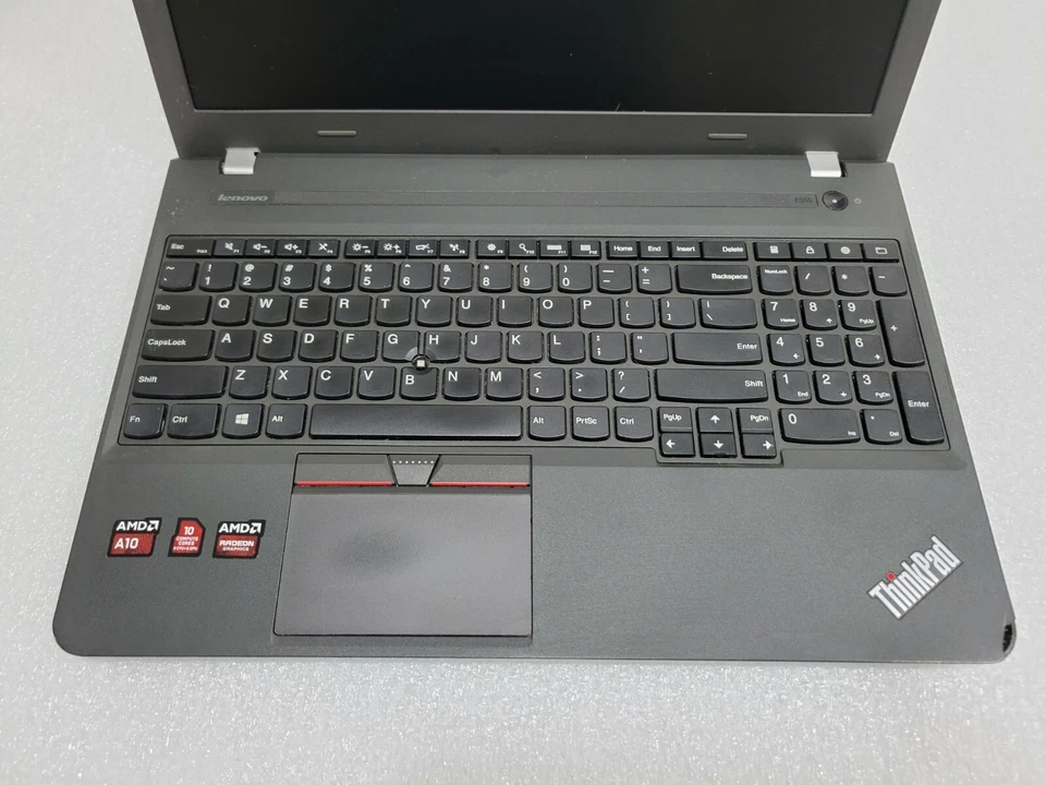 Thinkpad E555 15.6" AMD A10-7300 1.9GHz 4GB 500GB DVDRW WC Win10 Pro - Read - Image 4 of 4