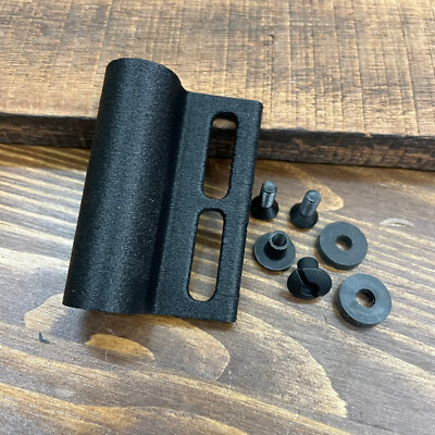 Custom Ferro Rod Holder for 1/2  Rod   Nylon Carbon Fiber Vertical Mount Sheath