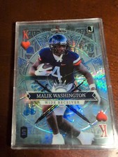 2024 Malik Washington #1/1 Holo King Of Hearts #1/1
