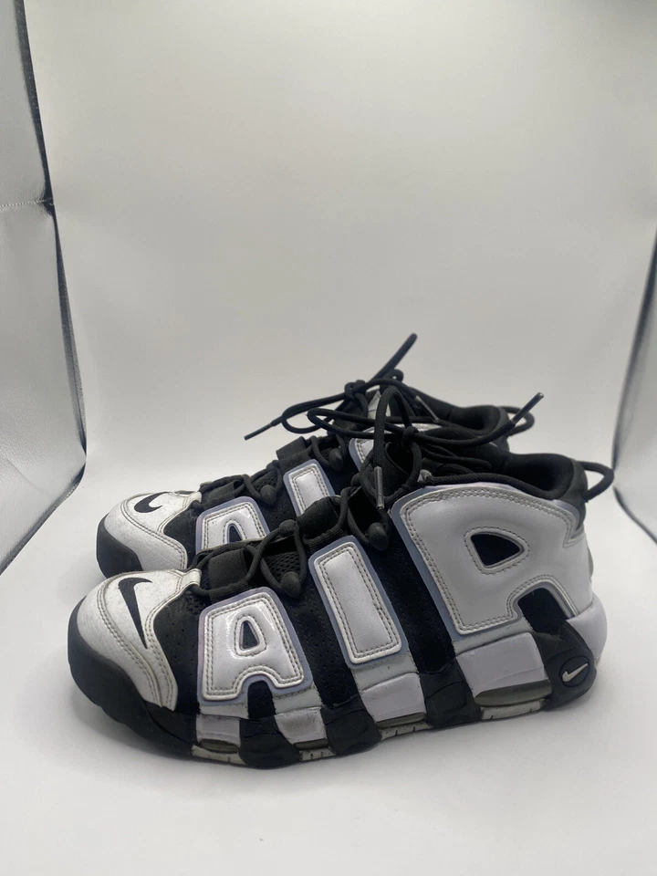 Nike Air more Uptempo Cobalt Bliss Size 9.5 No Box Check Pics For Condition  - Image 3 of 4
