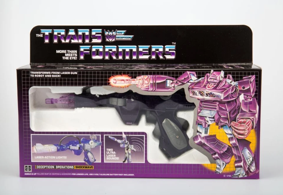 Hot selling TRANSFORMER Toy G1 Reissue Shockwave  New With Box Free Shipping - Image 2 of 4