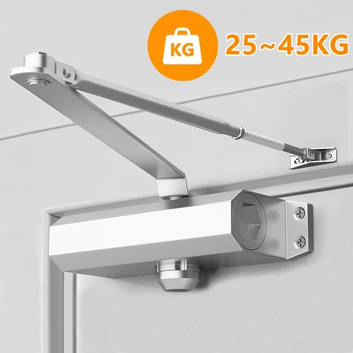 25-45KG Heavy Duty FIRE RATED Overhead Door Closer Opener Softs Close Adjustable - Picture 1 of 16