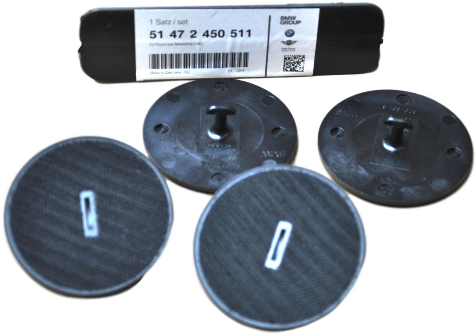 ORIGINAL BMW 51472450511 GUMMIMATTEN FUSSMATTEN ALLWETTER VORNE X3 