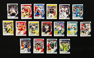 2024 Panini Donruss NFL Football Card Lot CJ Stroud, TJ Watt, Eli Manning (17)