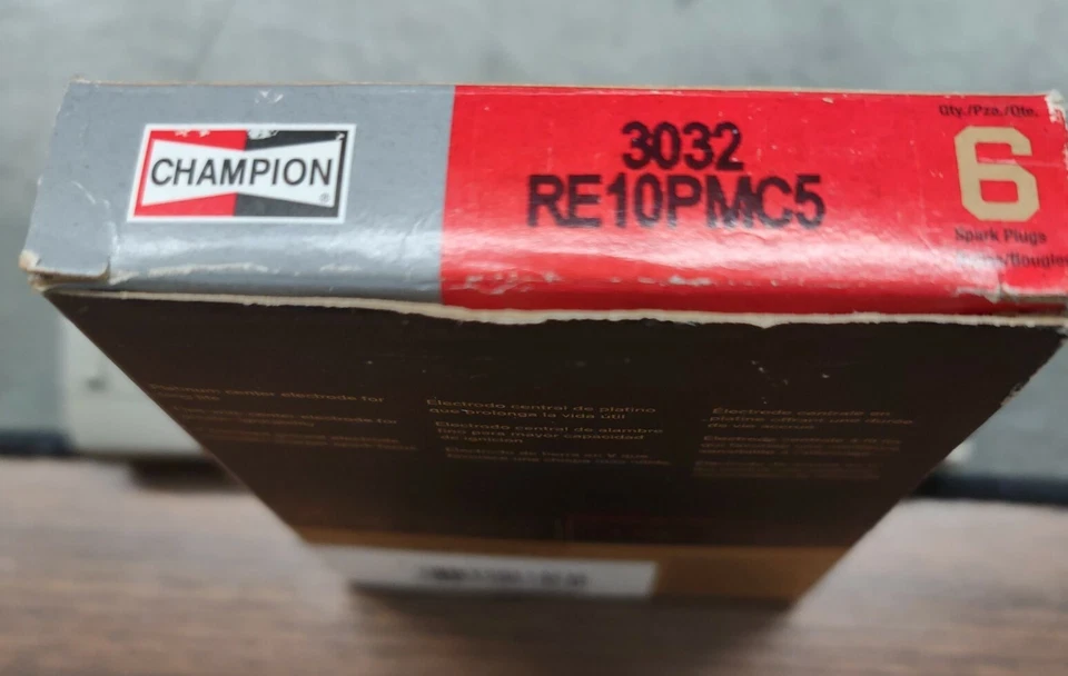 Caja de 6 - Bujías Champion 3032 Platinum NOS Foto 3 de 3